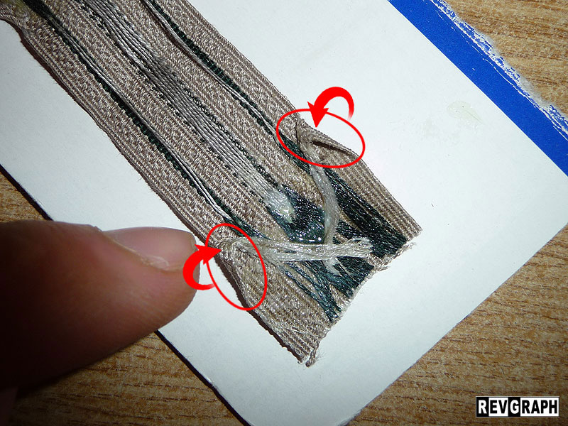 how to sew litzen on feldbluse - come cucire - sewing - cucitura - wehrmacht heer - image